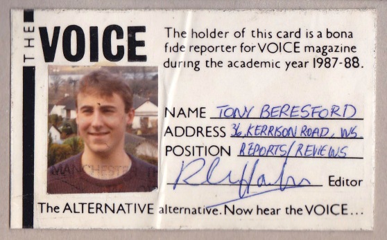 Tony from The Voice